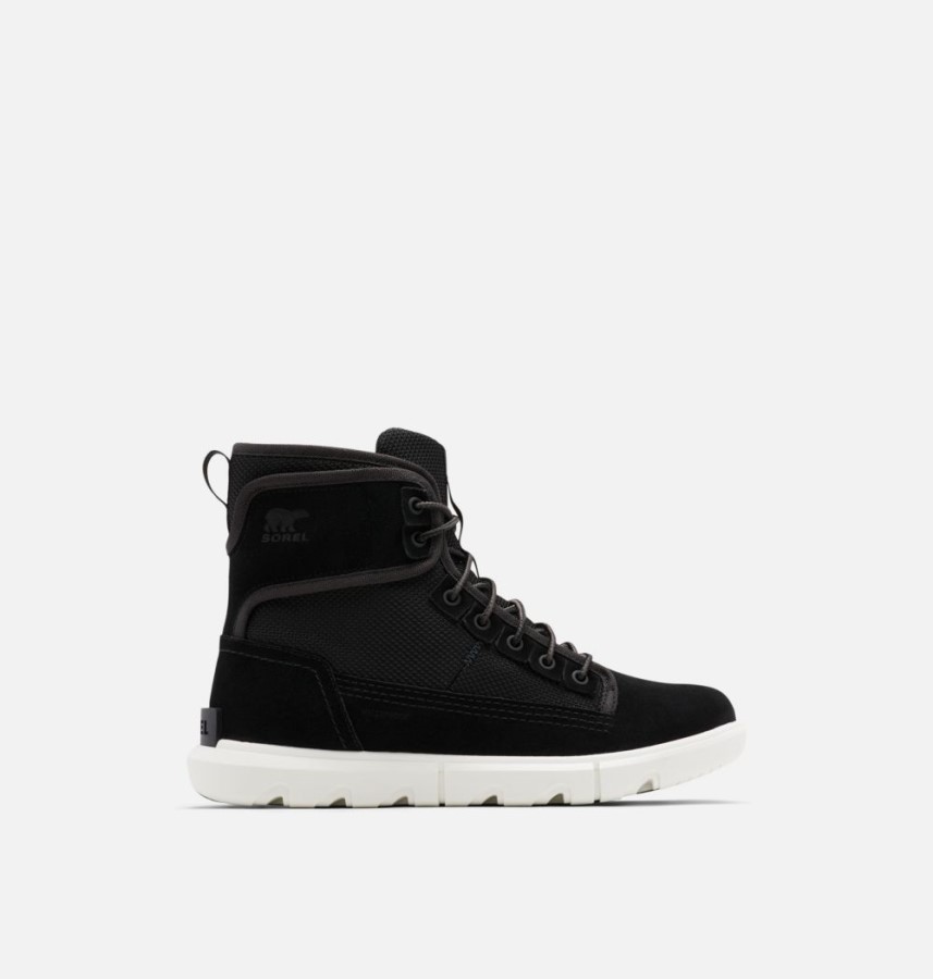 Black-Sea Salt Sorel Australia Men's Explorer Mission Trainer