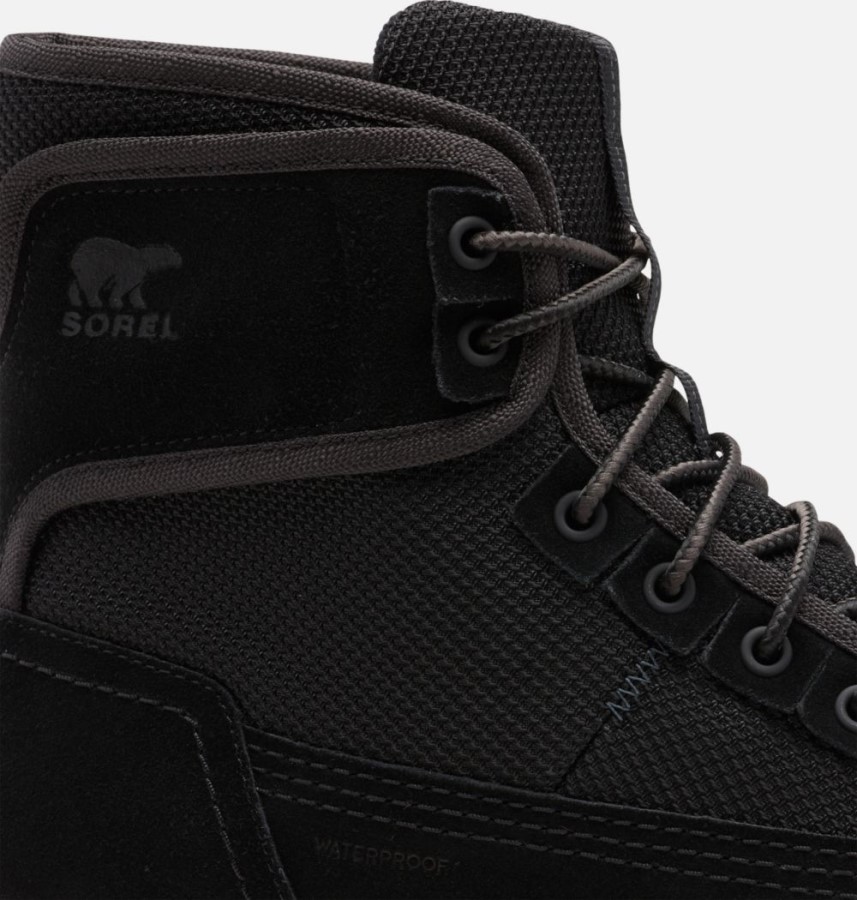 Black-Sea Salt Sorel Australia Men's Explorer Mission Trainer