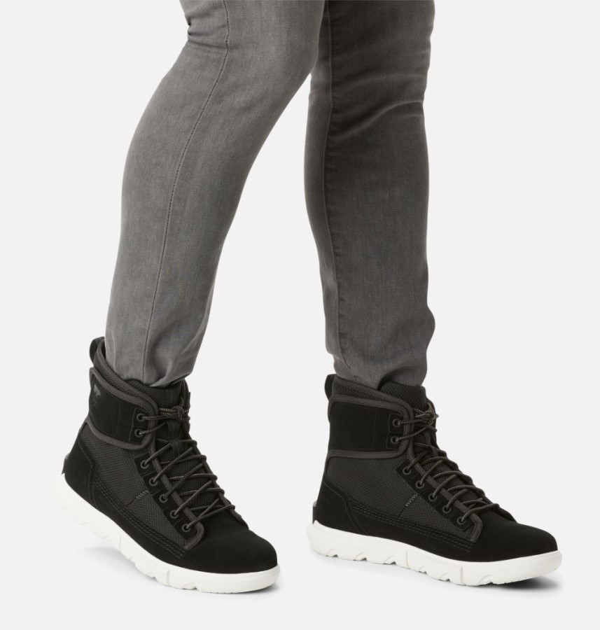 Black-Sea Salt Sorel Australia Men's Explorer Mission Trainer
