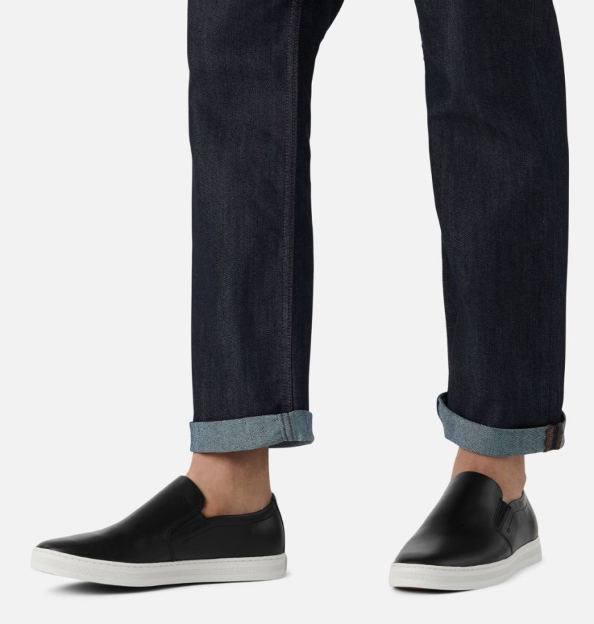 Black-Sea Salt Sorel Australia Mens Caribou Mod Slip-On