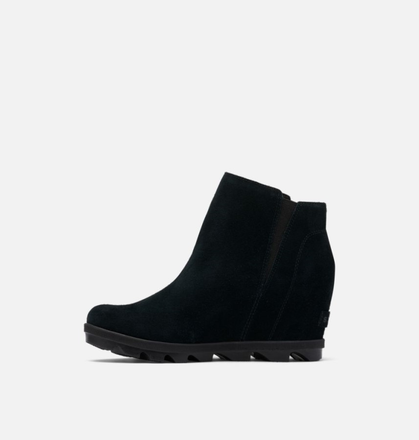Black-Sea Salt Sorel Australia Women's Joan Of Arctic Wedge Ii Zip Bootie
