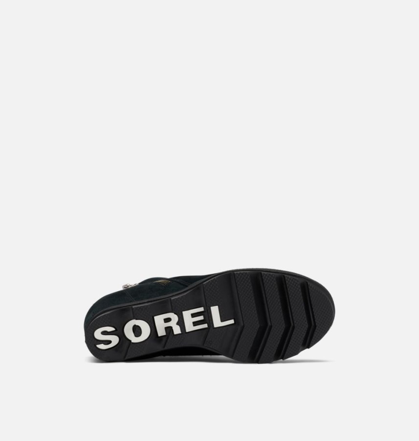 Black-Sea Salt Sorel Australia Women's Joan Of Arctic Wedge Ii Zip Bootie