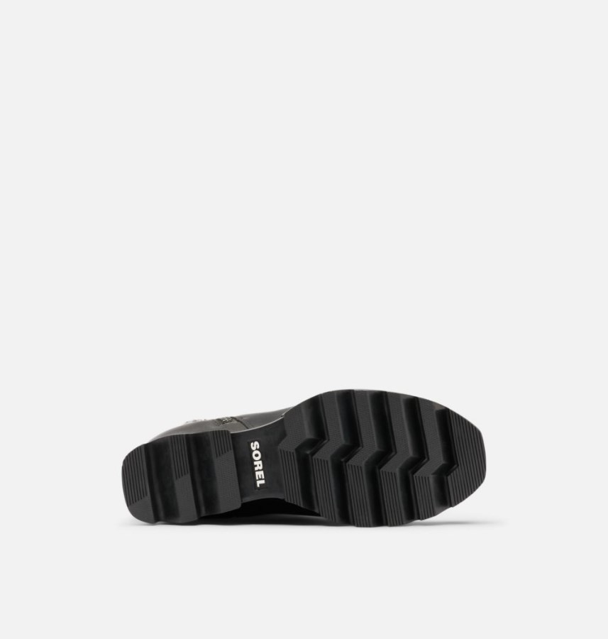 Black-Sea Salt Sorel Australia Women's Joan Of Arctic Wedge Iii Zip Bootie