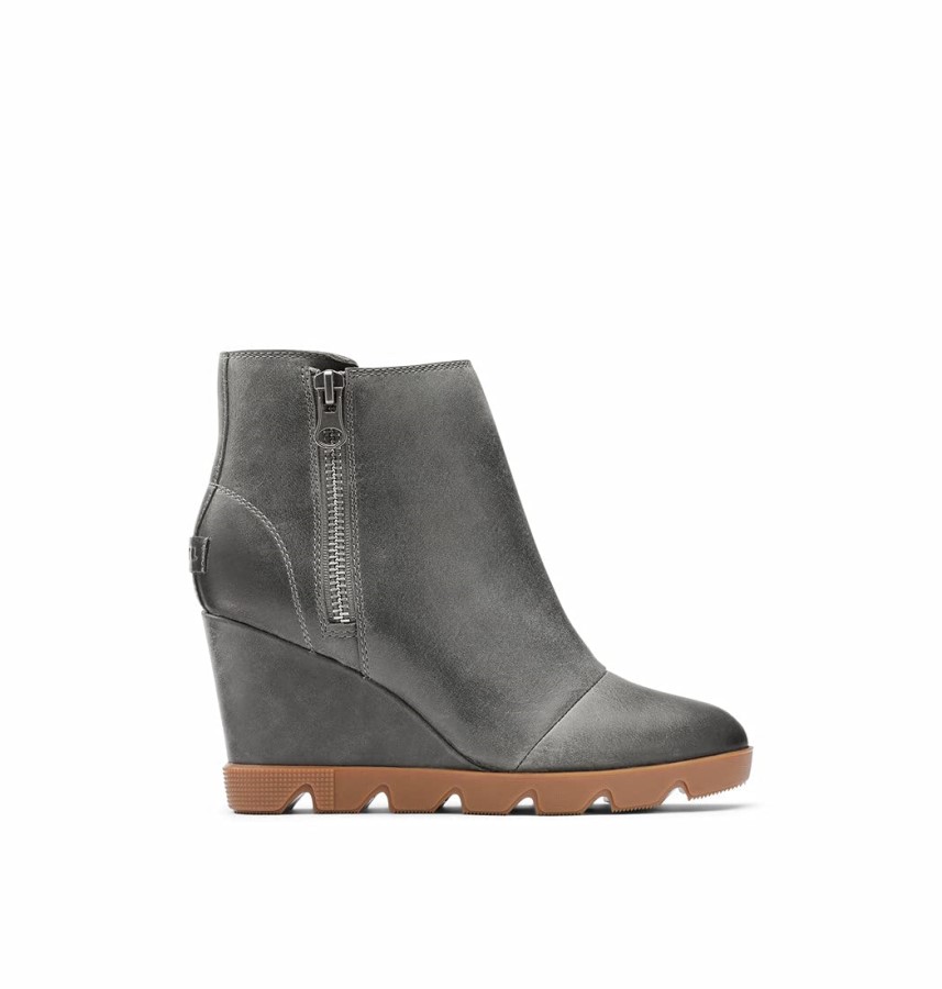 Black-Sea Salt Sorel Australia Women's Joan Uptown Zip Bootie