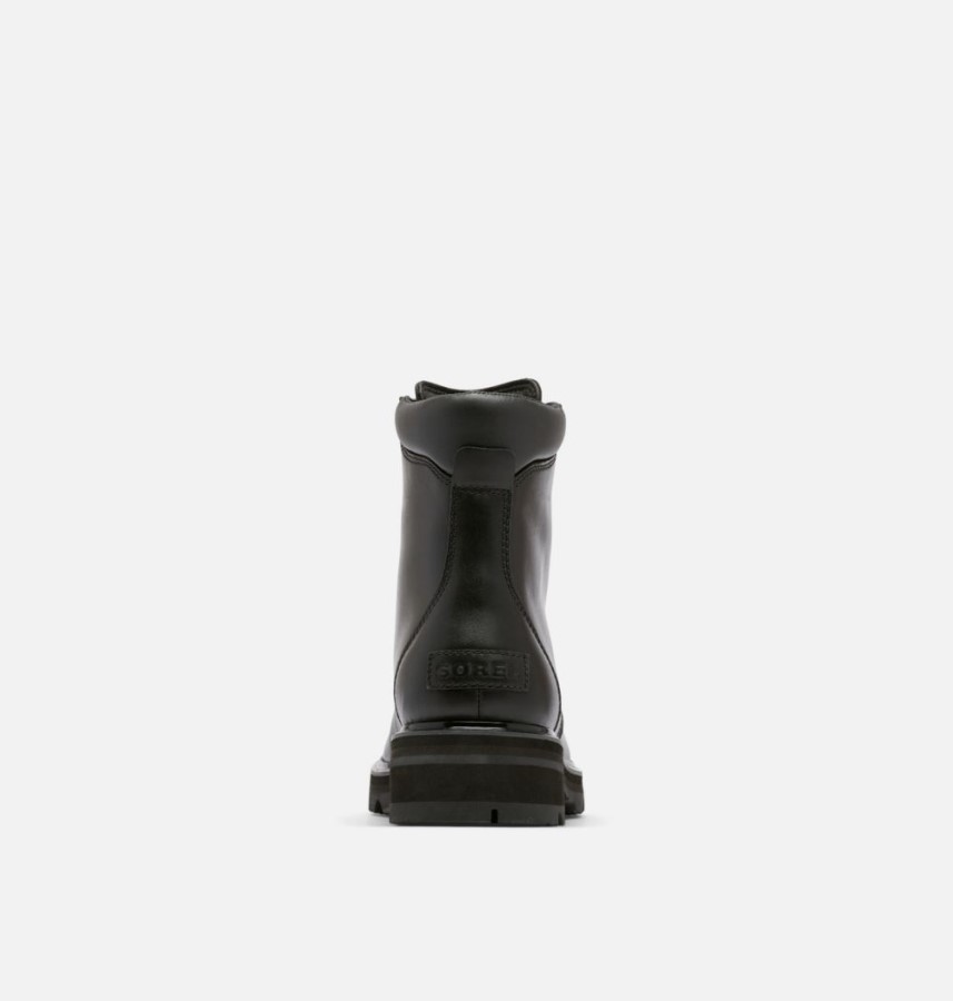 Black-Sea Salt Sorel Australia Women's Lennox Lace Stkd Boot