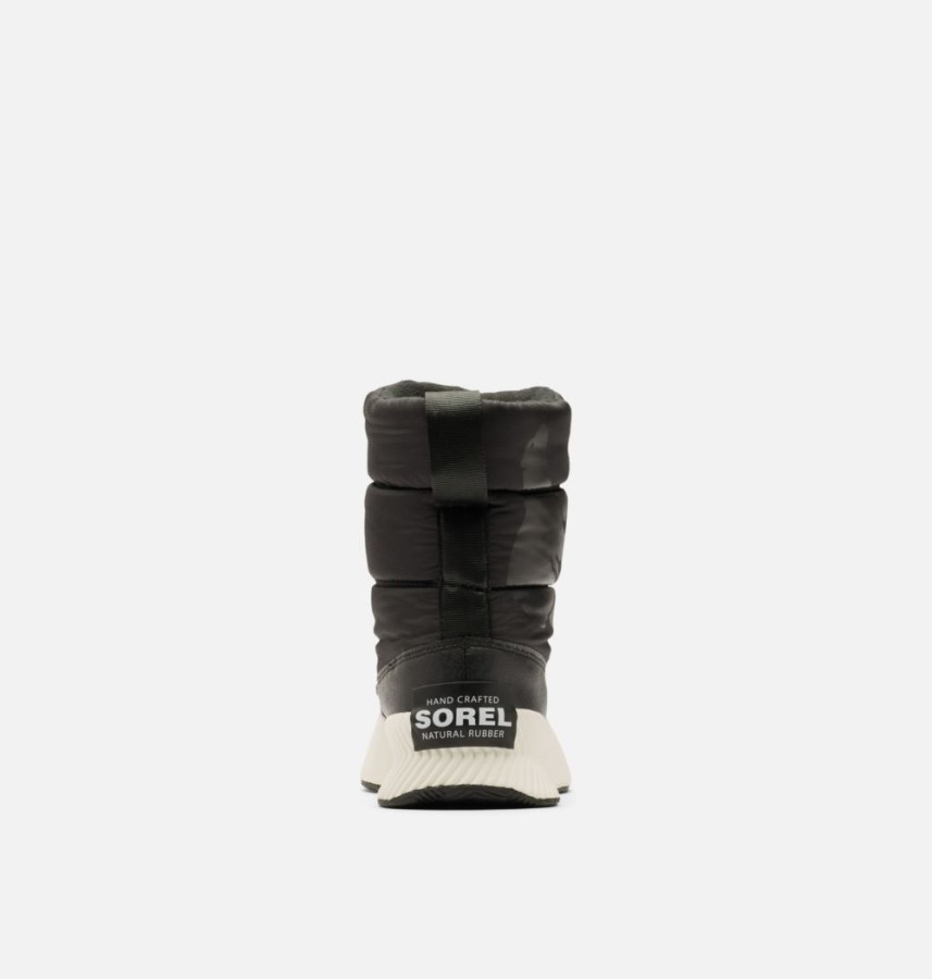 Black-Sea Salt Sorel Australia Women's Out 'N About Iii Puffy Lace Boot