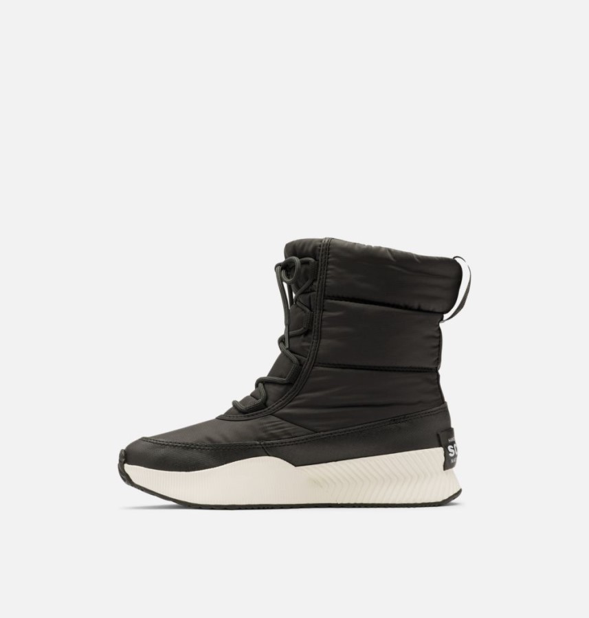 Black-Sea Salt Sorel Australia Women's Out 'N About Iii Puffy Lace Boot