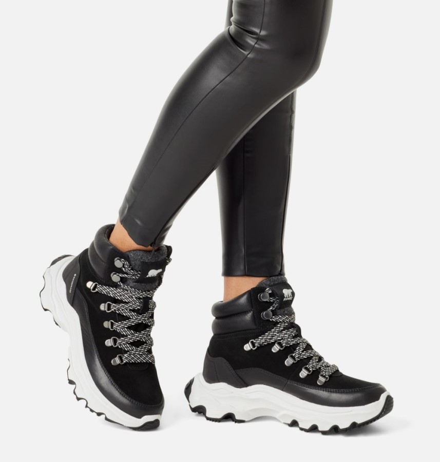 Black-Sea Salt Women's Kinetic Breakthru Conquest Sneaker Boot Sorel Australia