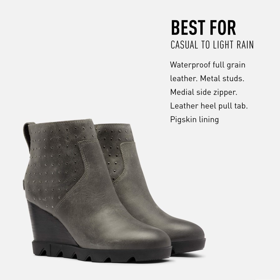 Black Sorel Australia Joan Uptown Bootie Stud