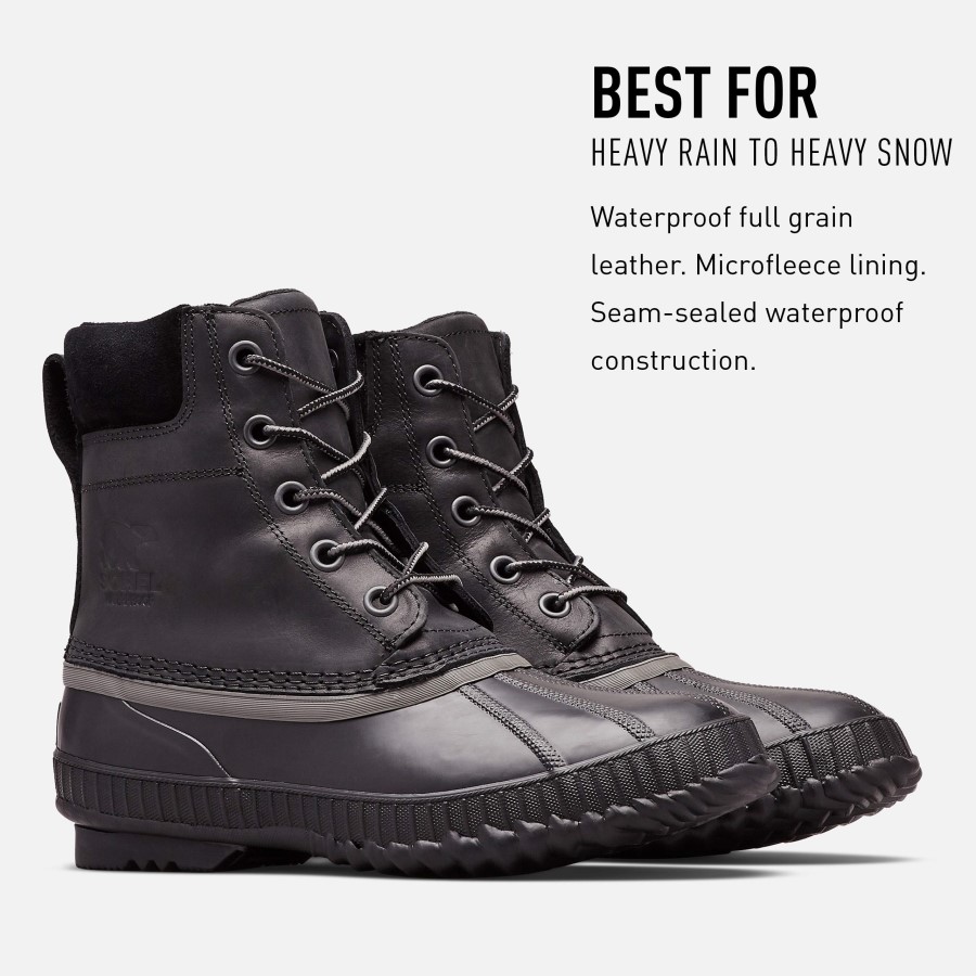 Black Sorel Australia Men's Snow Boot