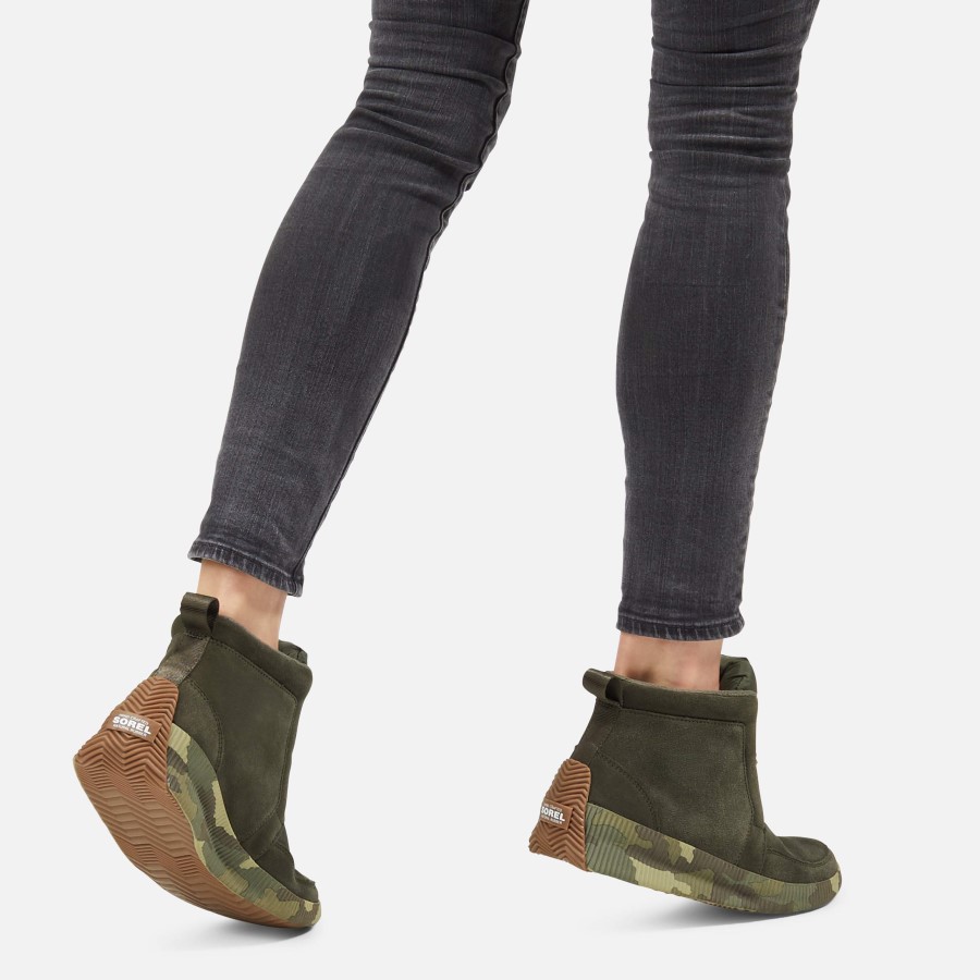 Black Sorel Australia Out 'N About Plus Mid Alpine