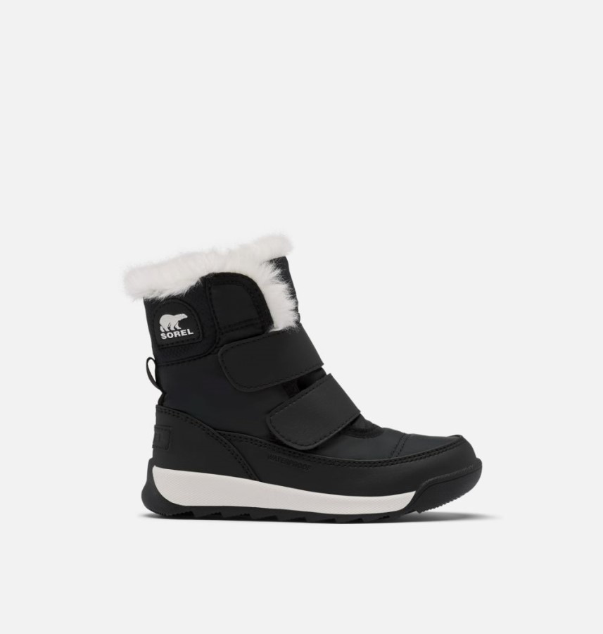 Black Sorel Australia Toddler Whitney Ii Strap Boot