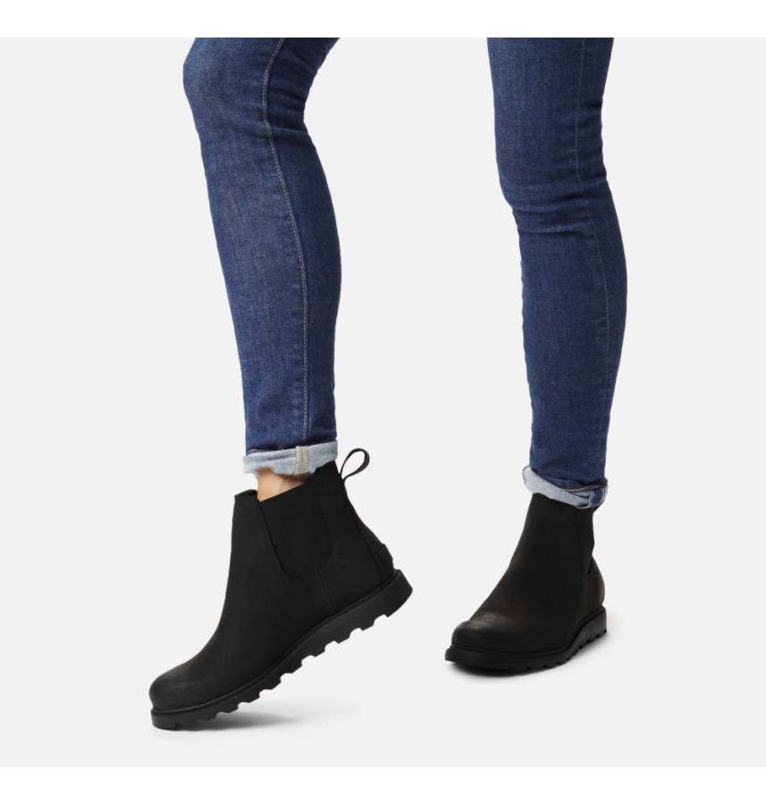 Black Sorel Australia Women's Ainsley Chelsea Boot