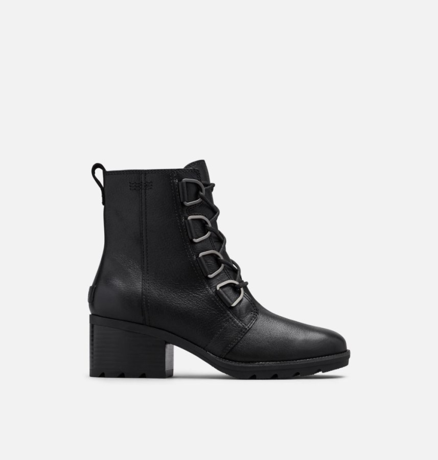 Black Sorel Australia Women's Cate Lace Bootie