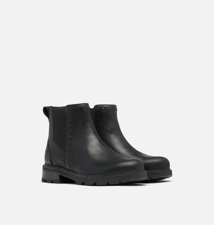 Black Sorel Australia Women's Lennox Chelsea Waterprood Boot