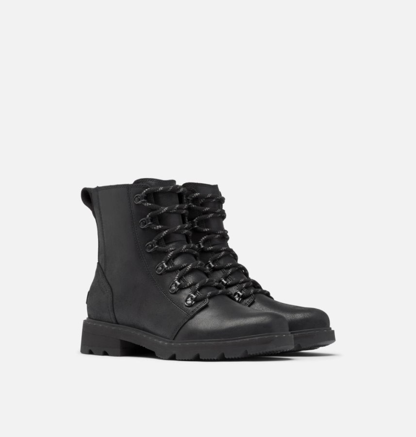 Black Sorel Australia Women's Lennox Lace Waterproof Boot