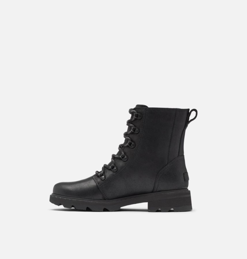 Black Sorel Australia Women's Lennox Lace Waterproof Boot