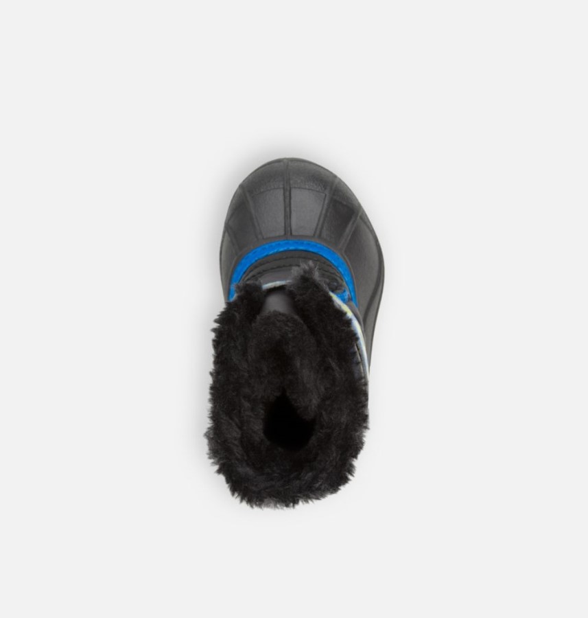 Black-Super Blue Toddler Snow Commander Boot Sorel Australia