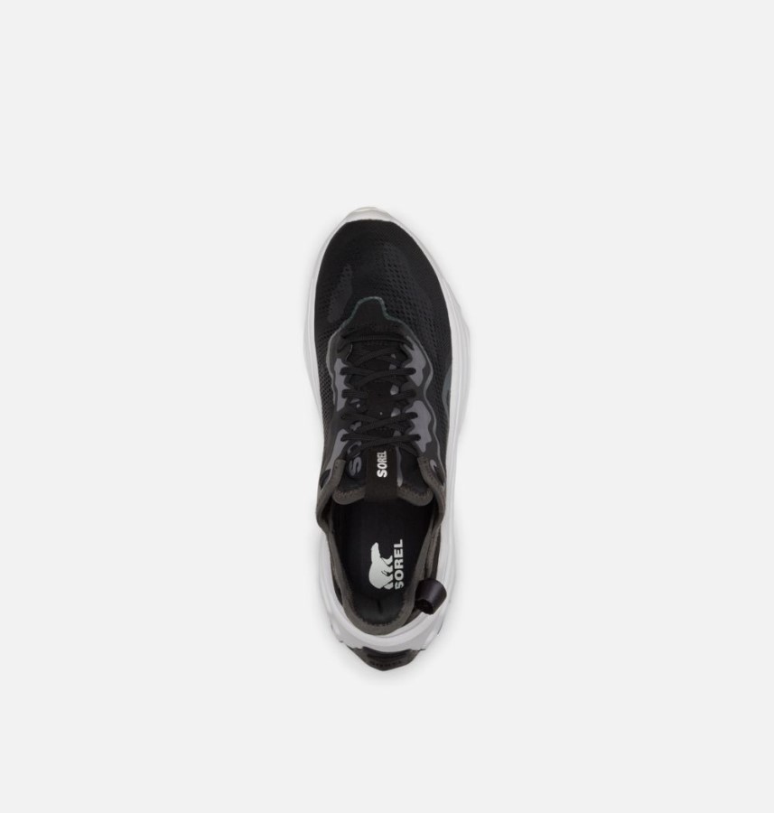 Black-White Sorel Australia Men's Kinetic Breakthru Day Lace Sneaker
