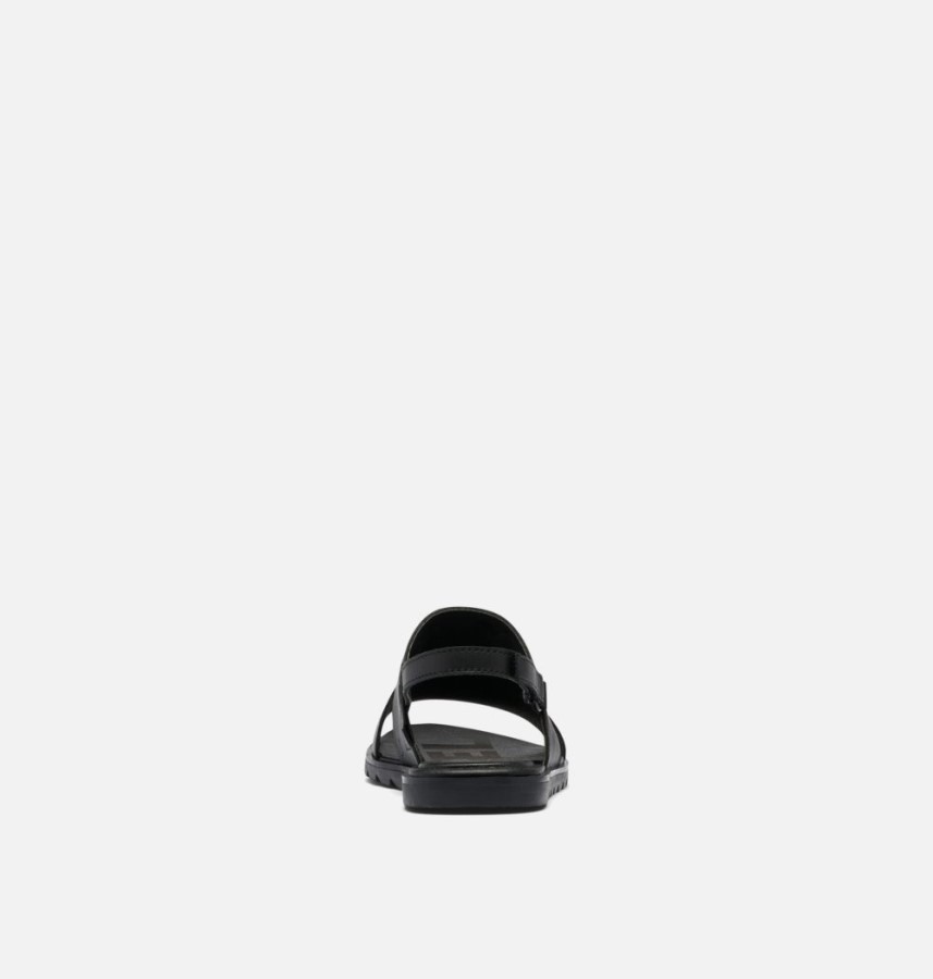 Black-White Sorel Australia Women's Ella Ii Slingback Sandal