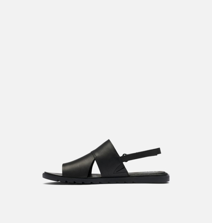 Black-White Sorel Australia Women's Ella Ii Slingback Sandal