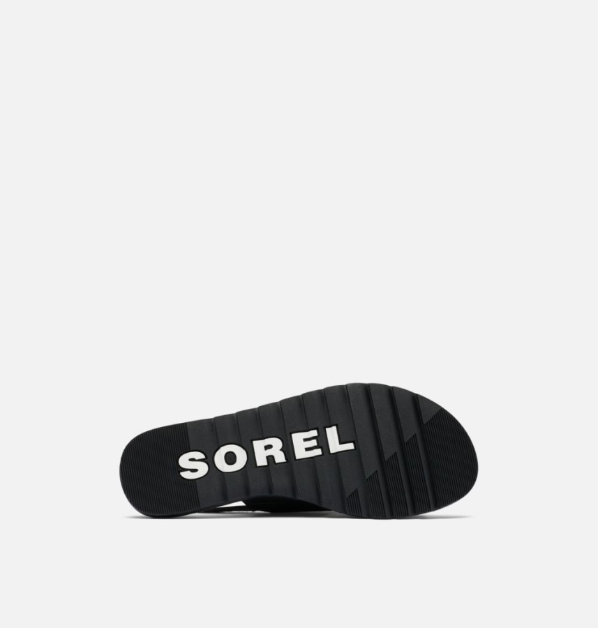 Black-White Sorel Australia Women's Ella Ii Slingback Sandal