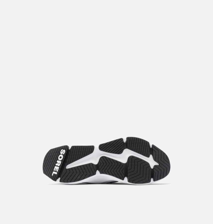 Black-White Sorel Australia Women's Kinetic Rnegd Strap Sneaker