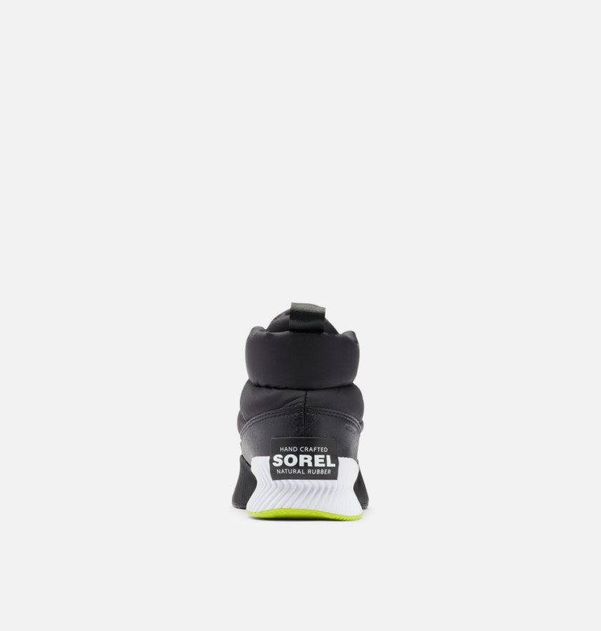 Black-White Sorel Australia Women's Out N About Iii Puffy Zip Boot