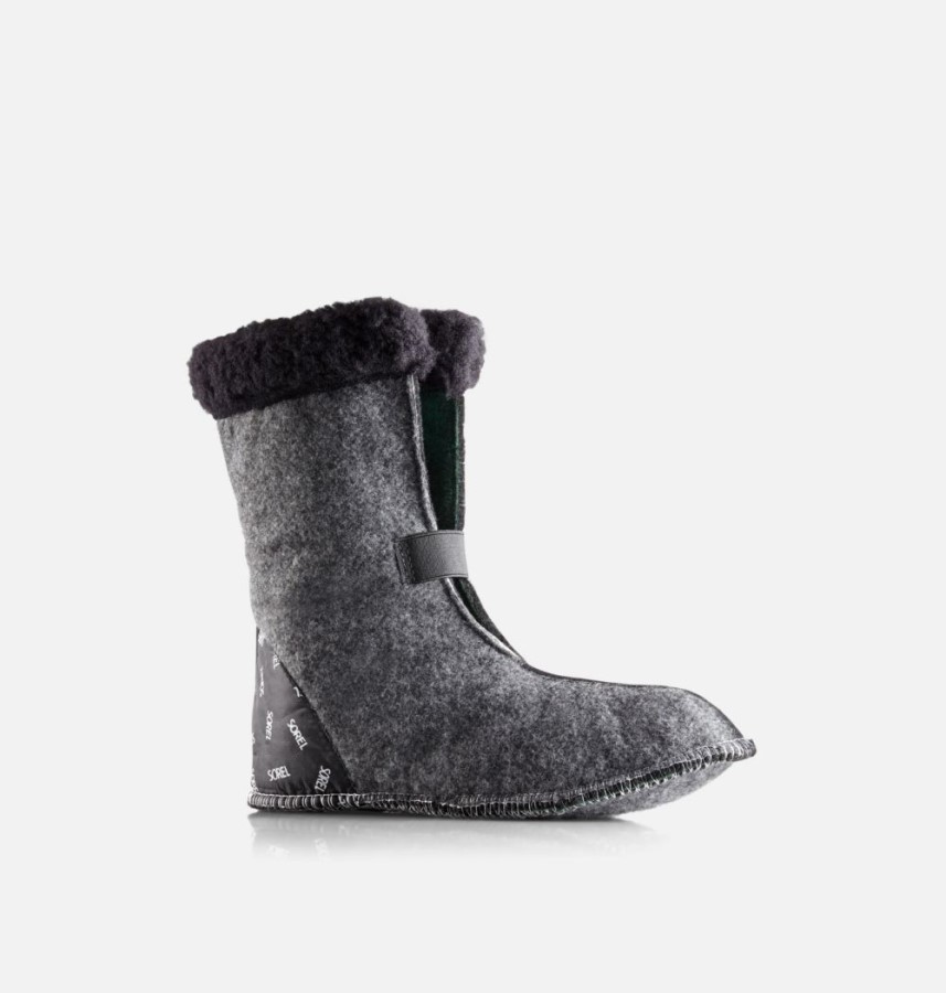 Black Women's Caribou 9Mm Tp Innerboot Snow Cuff Sorel Australia