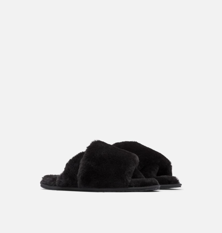 Black Women's Go Mail Run Slipper Sorel Australia