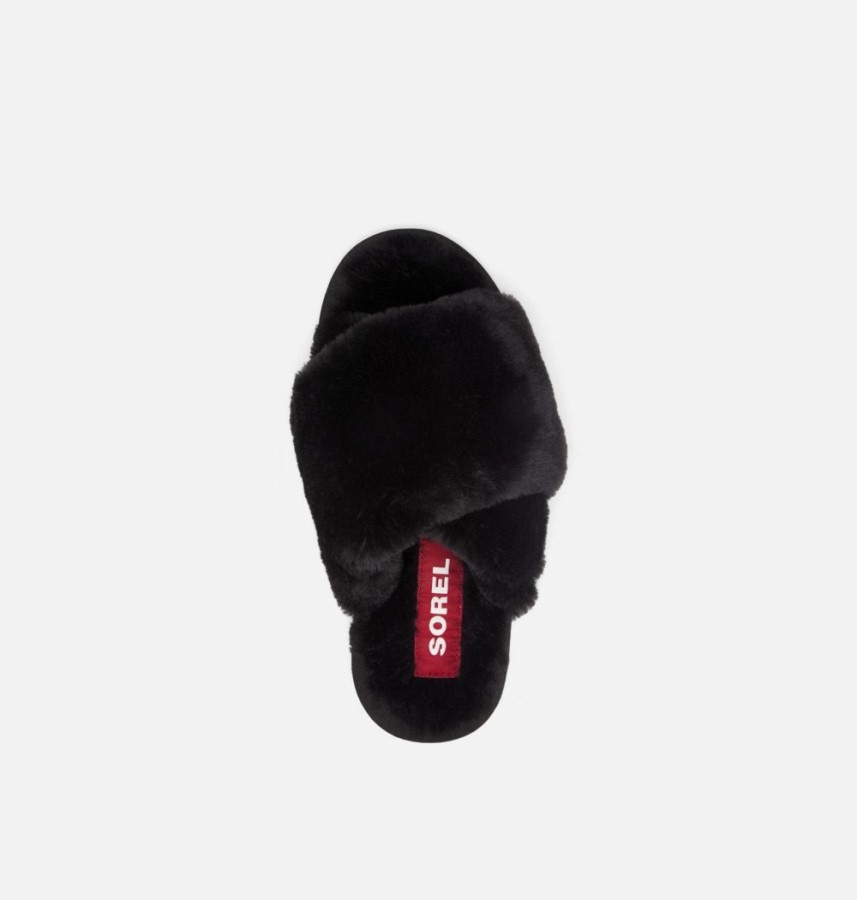 Black Women's Go Mail Run Slipper Sorel Australia