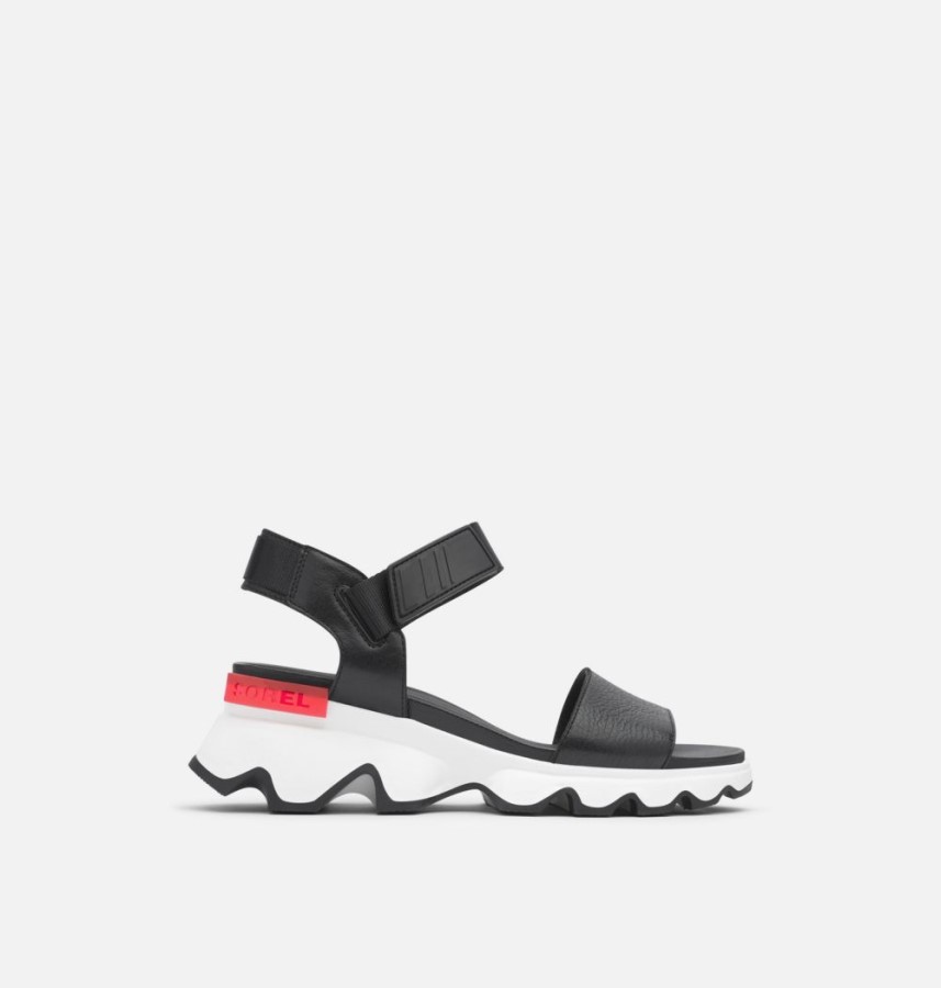 Black Women's Kinetic Sandal Sorel Australia
