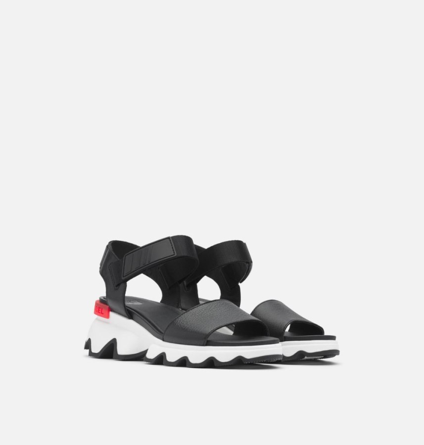 Black Women's Kinetic Sandal Sorel Australia