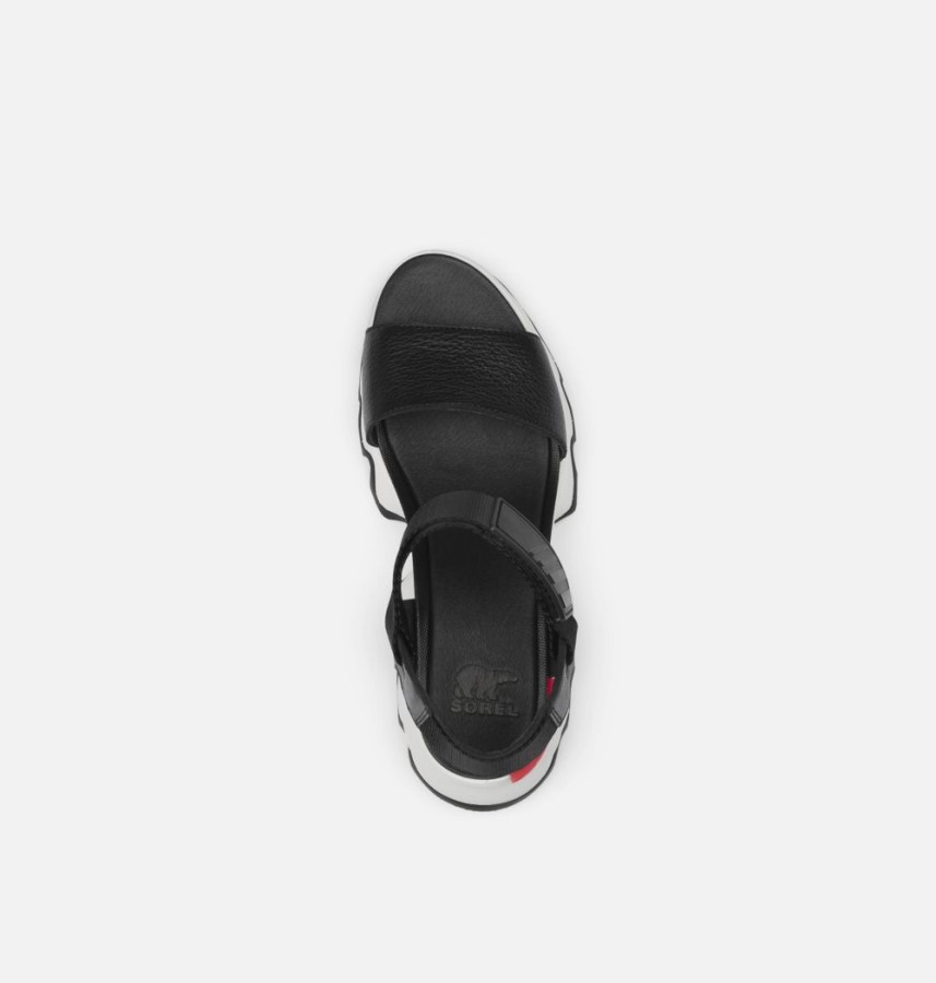 Black Women's Kinetic Sandal Sorel Australia