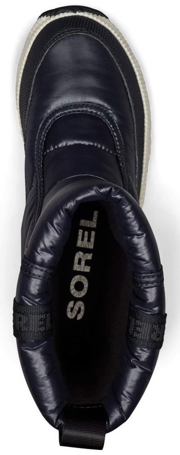 Black Women's Out N About Puffy Mid Walking Shoe Sorel Australia