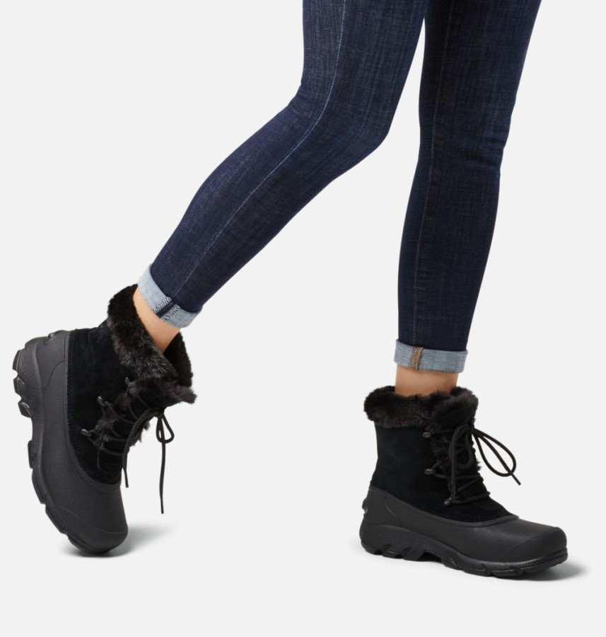 Black Women's Snow Angel Winter Boot Sorel Australia
