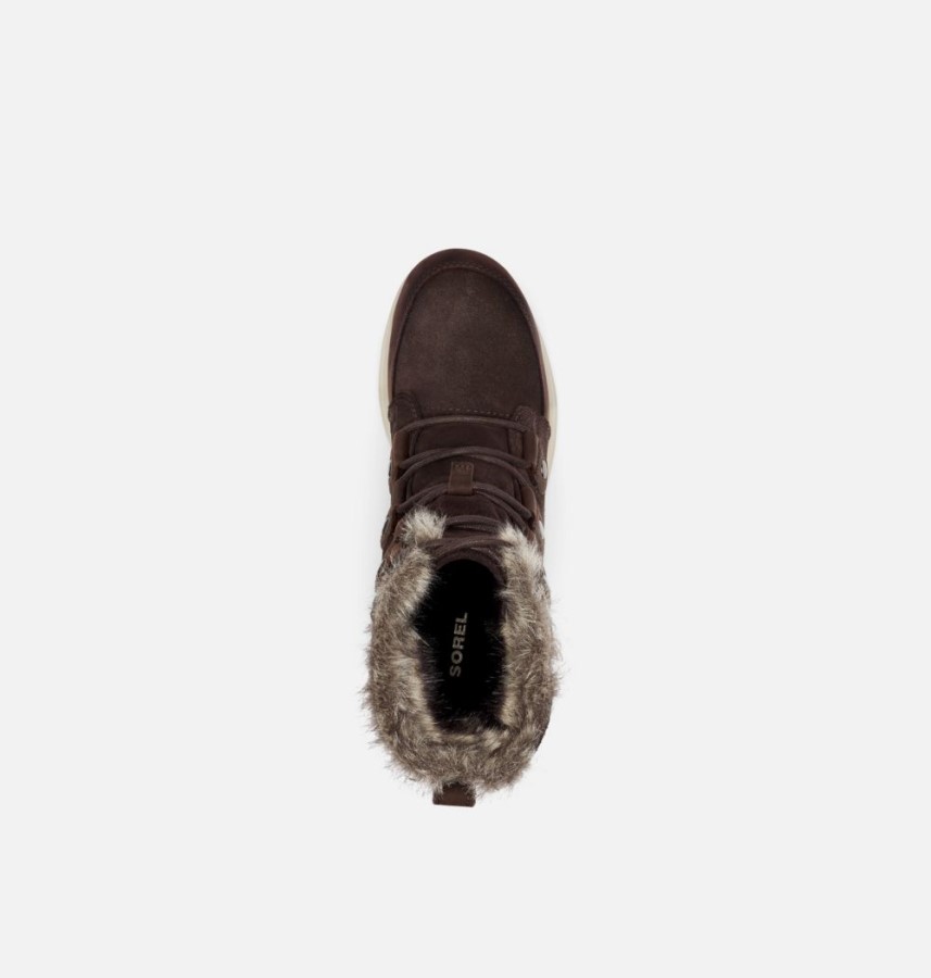 Blackened Brown Sorel Australia Women's Explorer Joan Boot