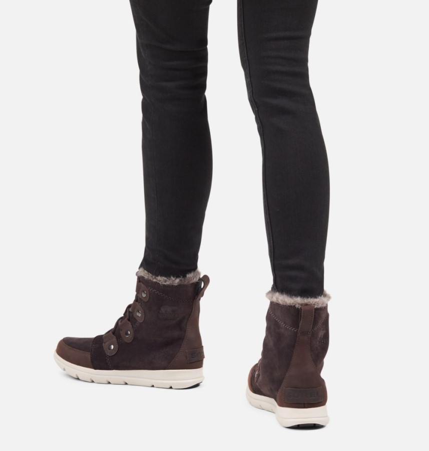 Blackened Brown Sorel Australia Women's Explorer Joan Boot