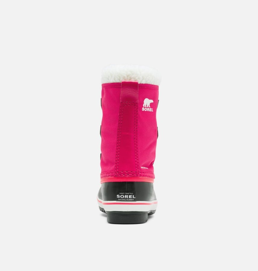 Bright Rose Sorel Australia Children's Yoot Pac Nylon Boot