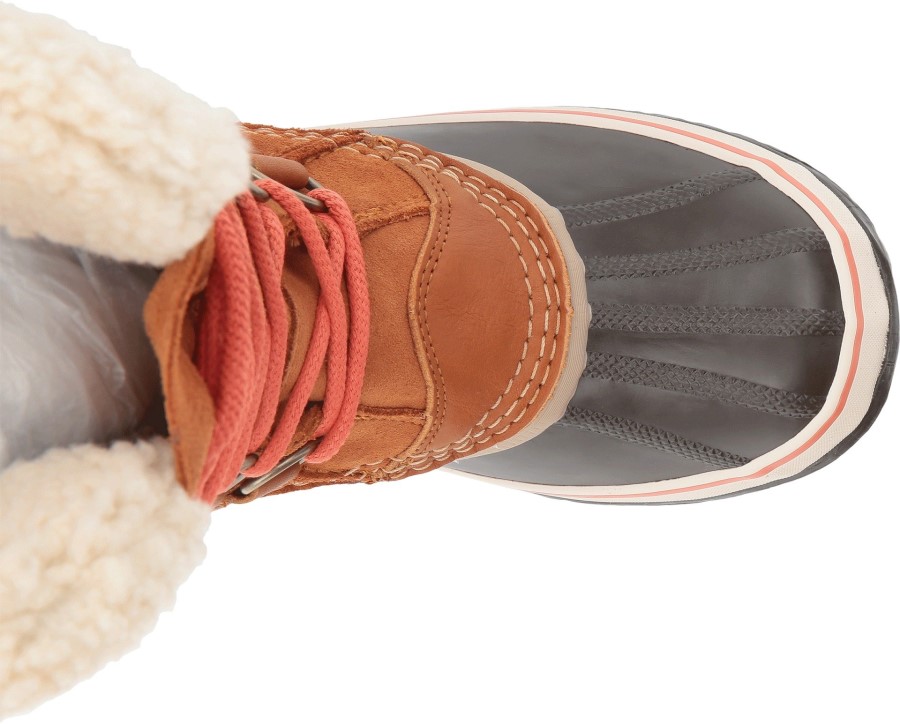 Brown (Curry)/Beige (Fawn) Women's Joan Of Arctic Shearling Shell Boot Sorel Australia