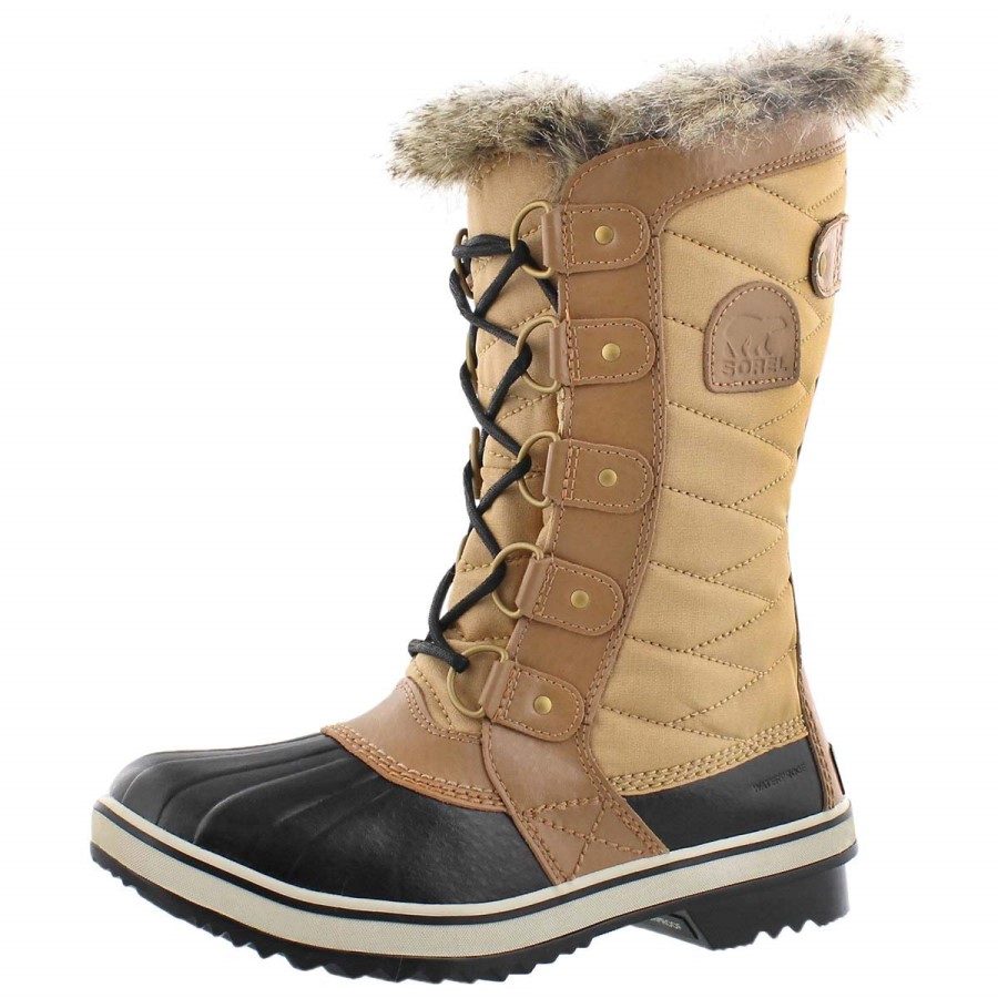 Brown Curry Fawn Sorel Australia Women's Tofino Herringbone Boots