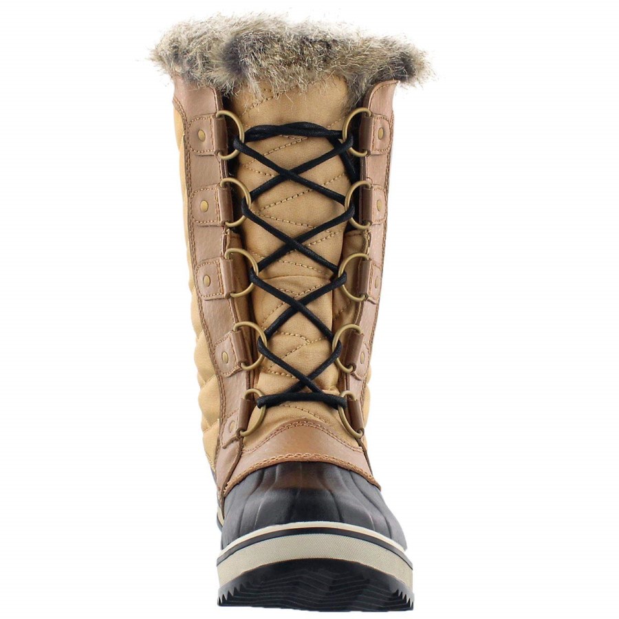 Brown Curry Fawn Sorel Australia Women's Tofino Herringbone Boots