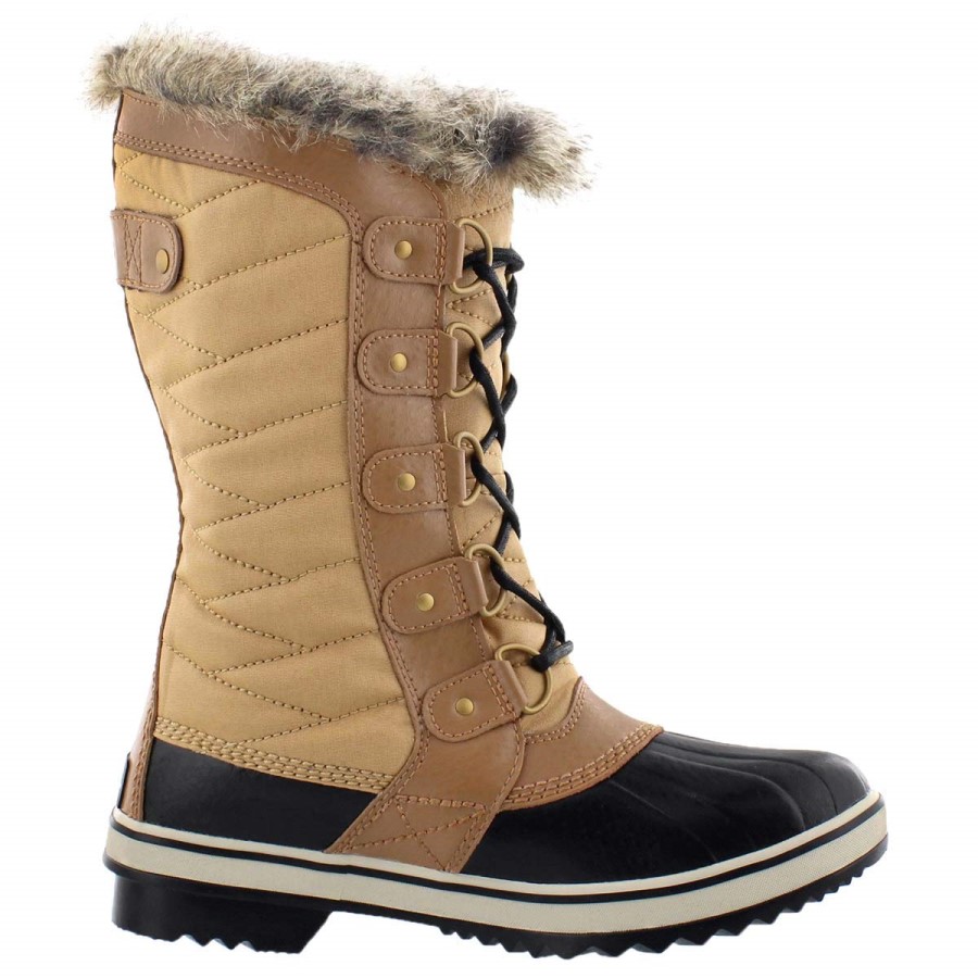 Brown Curry Fawn Sorel Australia Women's Tofino Herringbone Boots