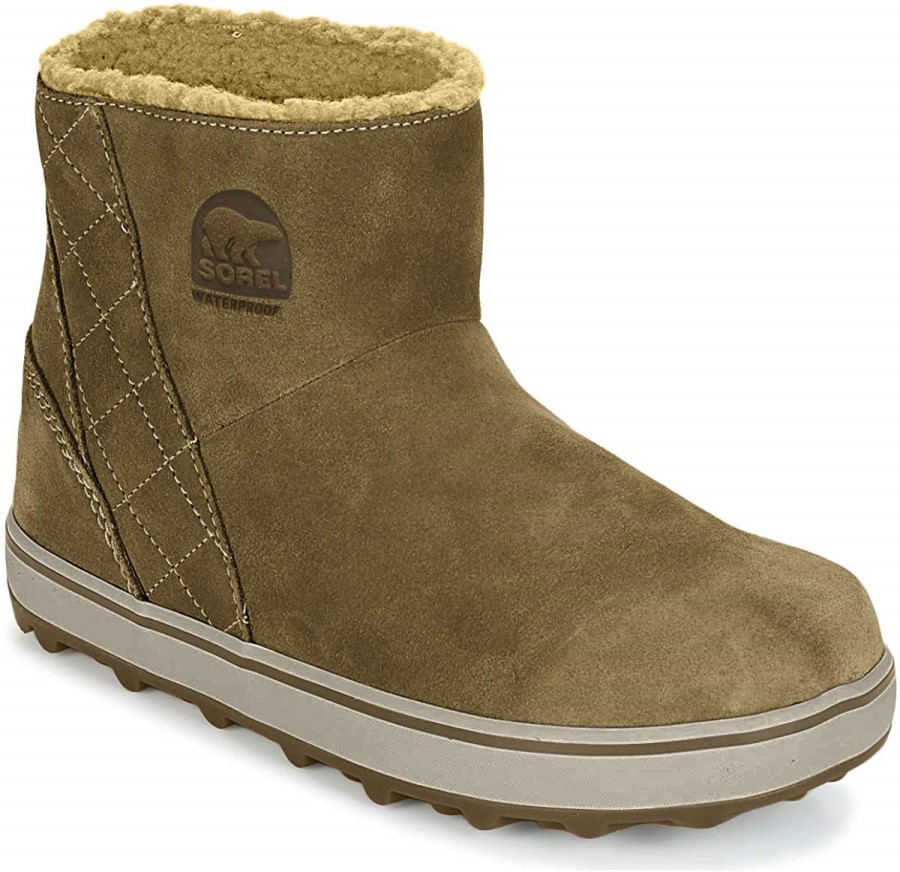 Brown Delta Autumn Bronze Women's Glacy Short' Ankle Boots Sorel Australia