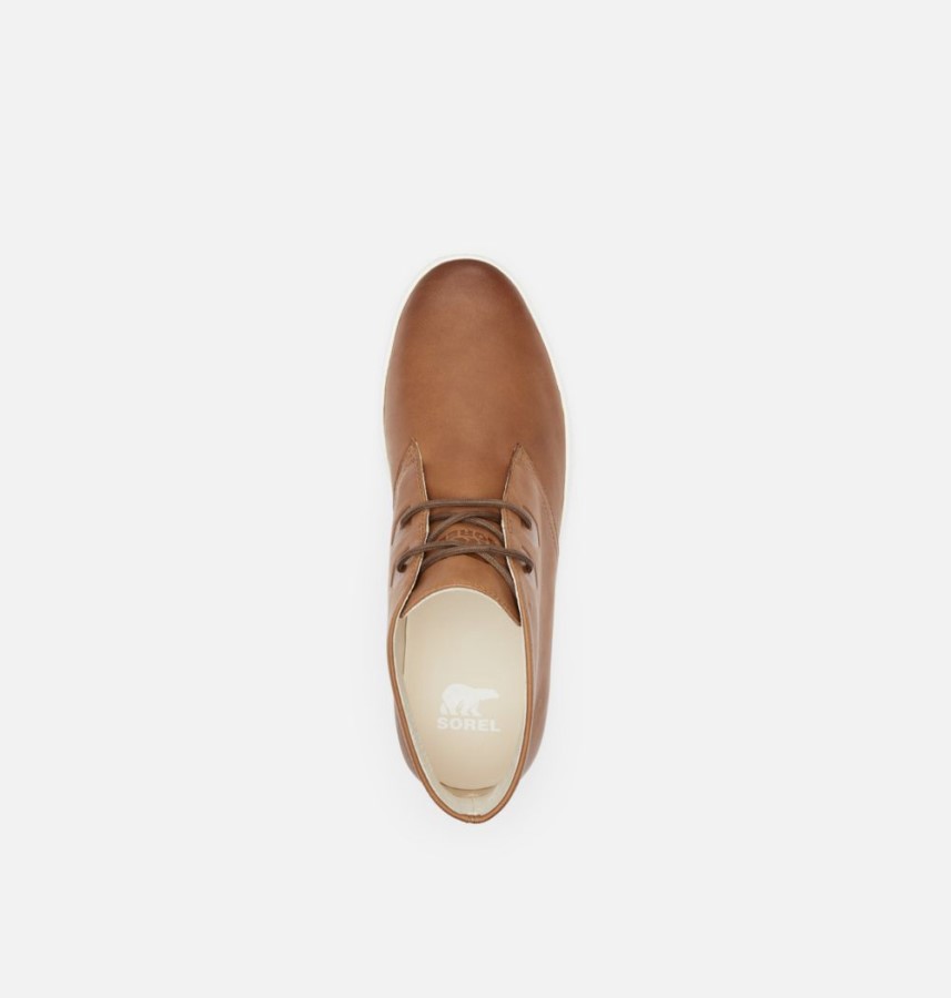 Brown Flora-Sea Salt Sorel Australia Mens Caribou Mod Chukka