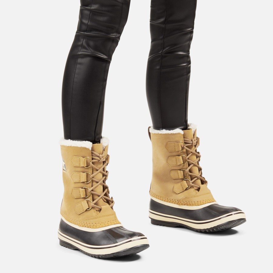 Buff Black Sorel Australia Women's Winter Boots 1964 Pac 2 Wp