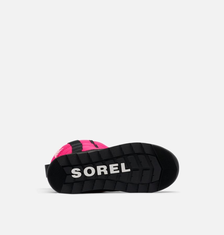 Cactus Pink-Black Sorel Australia Youth Whitney Ii Puffy Mid Boot