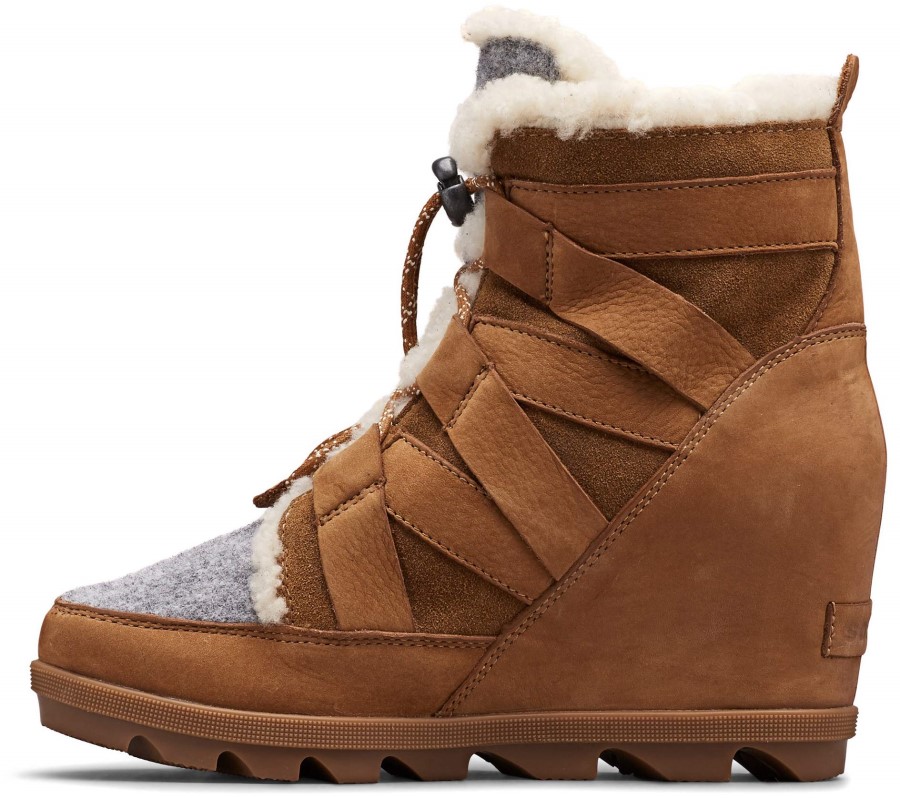 Camel Brown Joan Of Arctic Camel Brown Wedge Ii Cozy Boot Sorel Australia