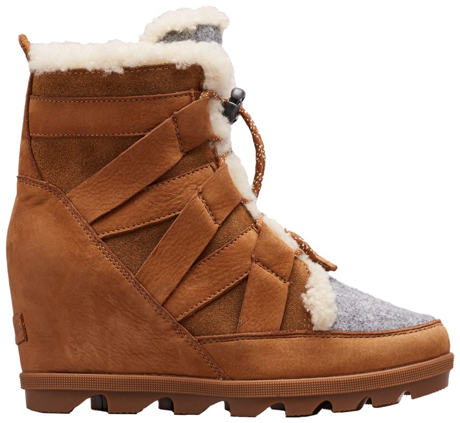 Camel Brown Joan Of Arctic Camel Brown Wedge Ii Cozy Boot Sorel Australia