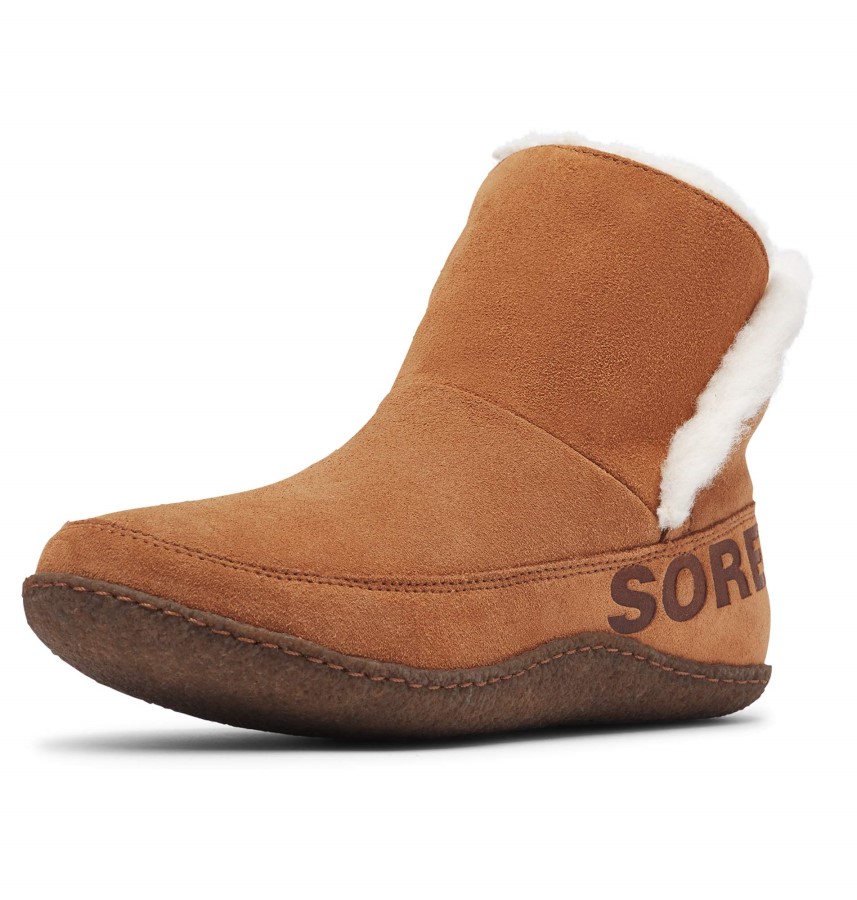 Camel Brown Natural Women's Nakiska Bootie Ankle Boots Sorel Australia